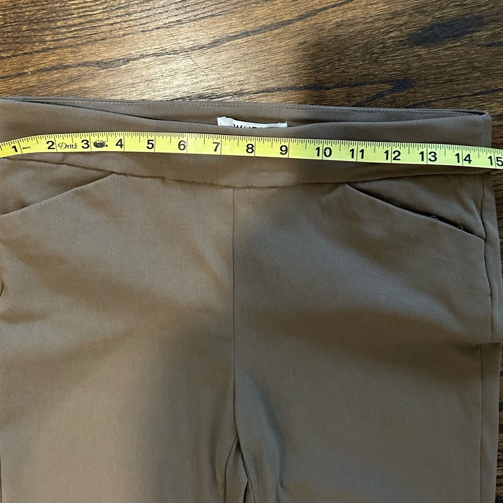 White House Black Market Slim Brown Ankle Pants, size 6 - Picture 5 of 9